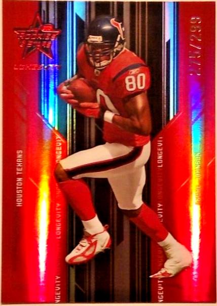 Andre Johnson #38 2005 Leaf Rookies & Stars Longevity Football