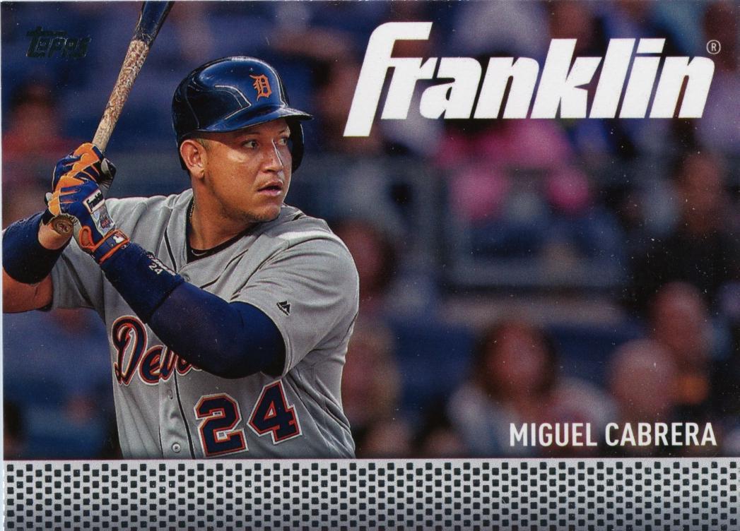 Miguel Cabrera #TF-1 Baseball Cards 2016 Topps Update Team Franklin