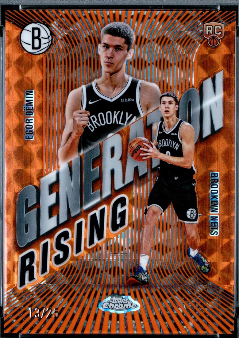 Egor Demin [Refractor Orange Geometric] #GR-15