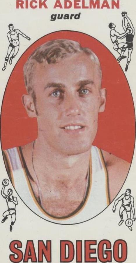 Rick Adelman #23 Basketball Cards 1969 Topps