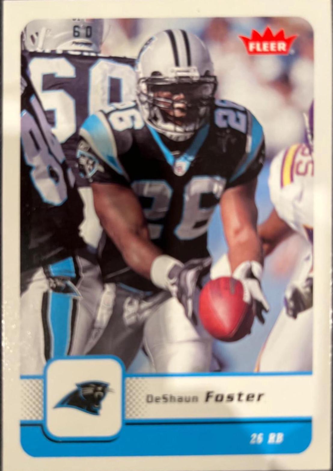 DeShaun Foster #15 Football Cards 2006 Fleer