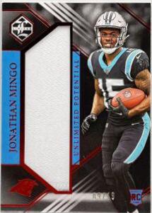 Jonathan Mingo #20 Football Cards 2023 Panini Limited Unlimited Potential