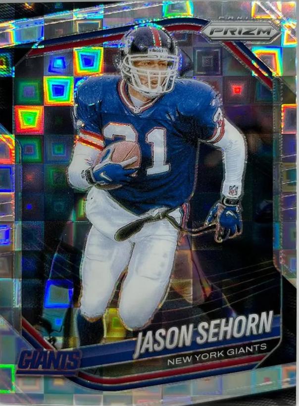 Jason Sehorn [Pandora] #29 Prices | 2025 Panini Prizm | Football Cards