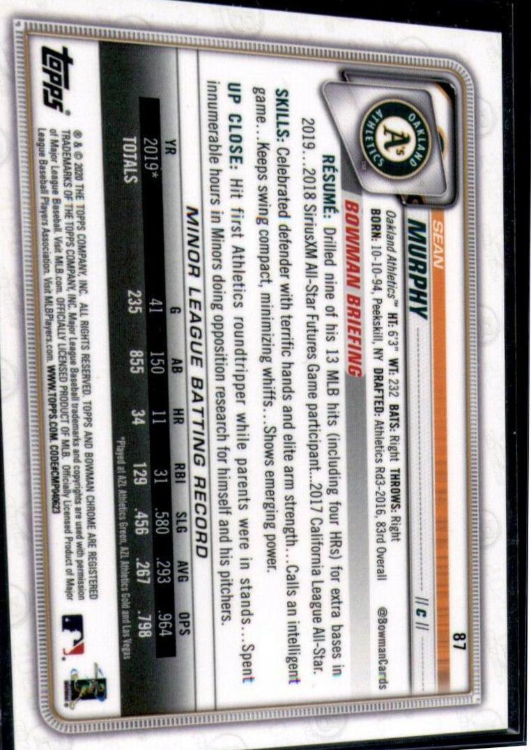 Sean Murphy [Gold Refractor] #87