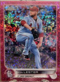 Jon Lester [Magenta Speckle Refractor] #187