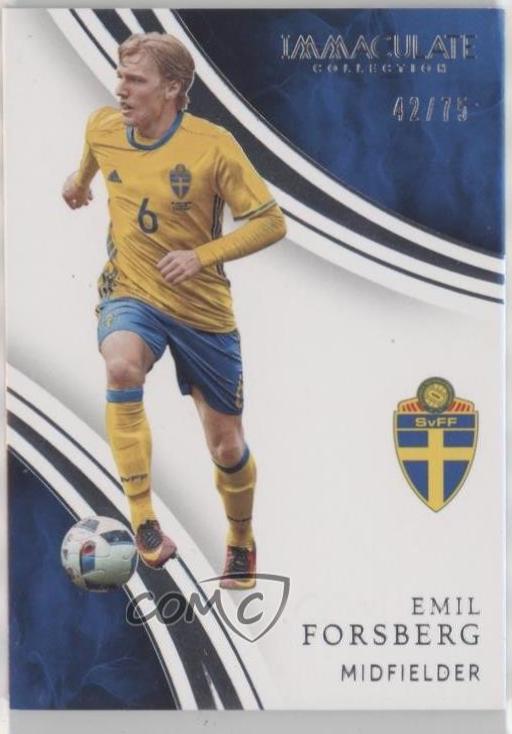 Emil Forsberg #46 2017 Panini Immaculate Soccer