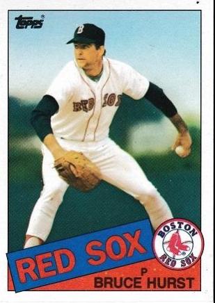 Bruce Hurst #451 Baseball Cards 1985 Topps