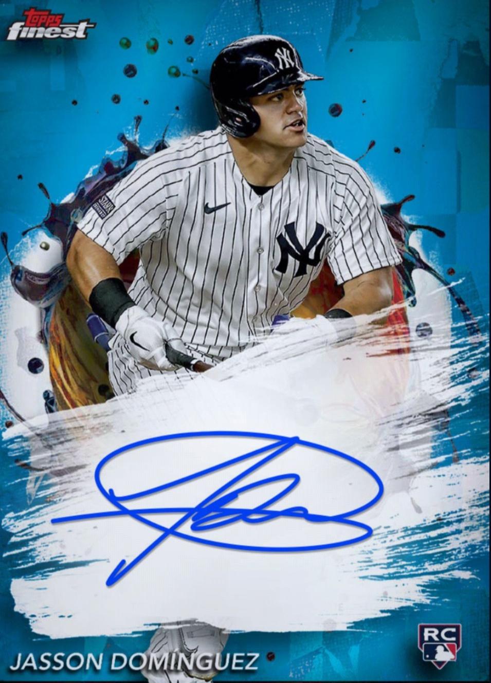 Jasson Dominguez [Sky Blue Refractor] #FA-JDO