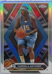 NBAカード　Carmelo Anthony rc refractor Carmelo Anthony [Refractor] #27 Prices | 2023 Topps Chrome
