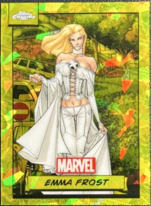 Emma Frost [Yellow Sapphire] #7 Prices | Marvel 2024 Topps Chrome