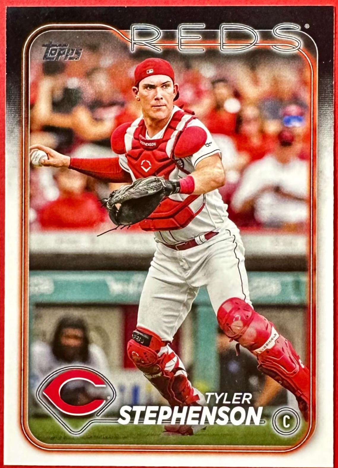 Tyler Stephenson #684 Baseball Cards 2024 Topps