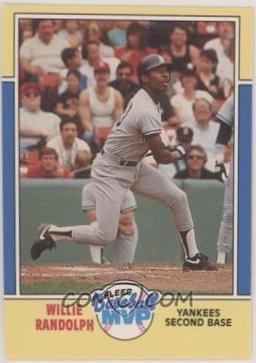 Willie Randolph #28 Baseball Cards 1988 Fleer MVP