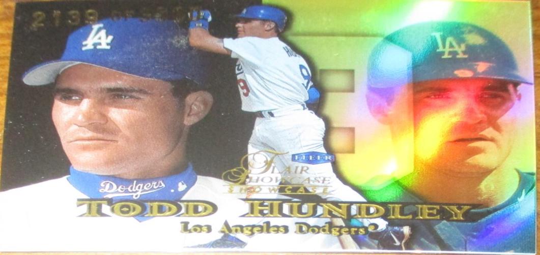 Todd Hundley #85 1999 Flair Showcase Baseball