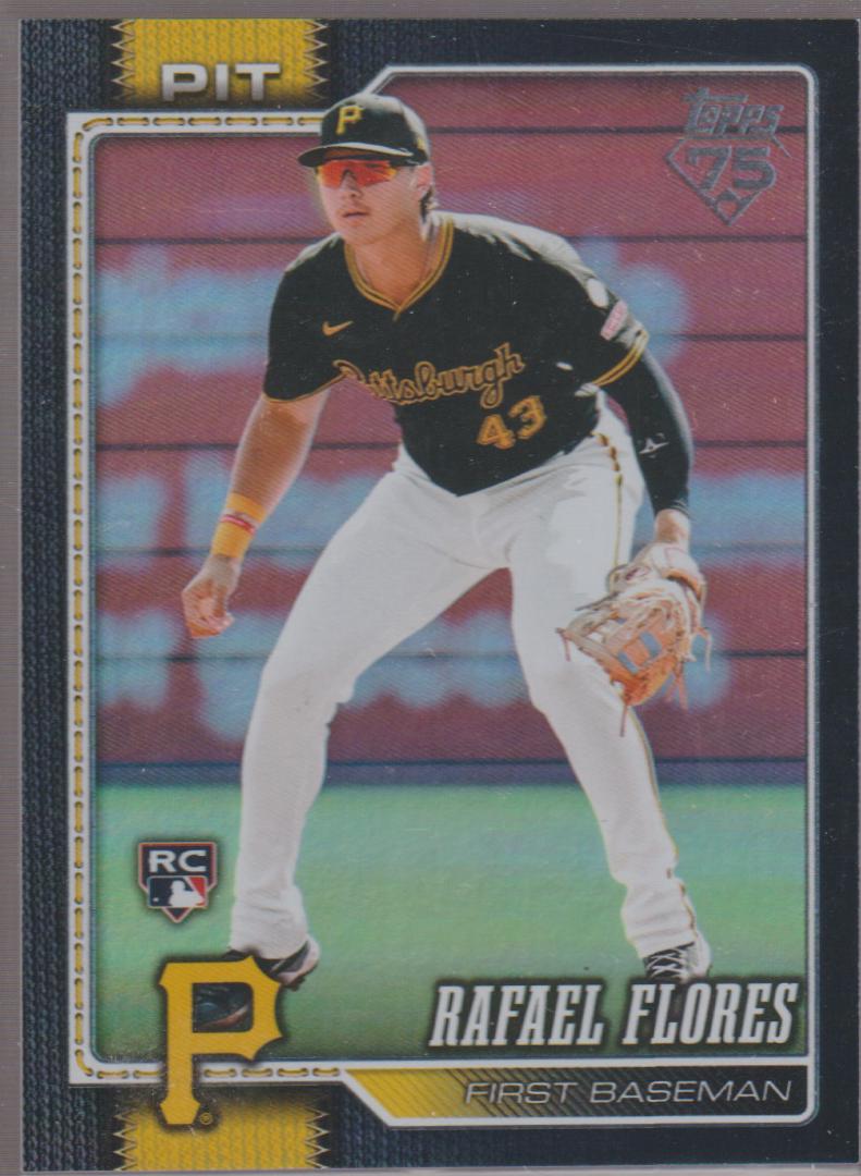 Rafael Flores [Black Diamante Foil] #623 Prices | 2026 Topps