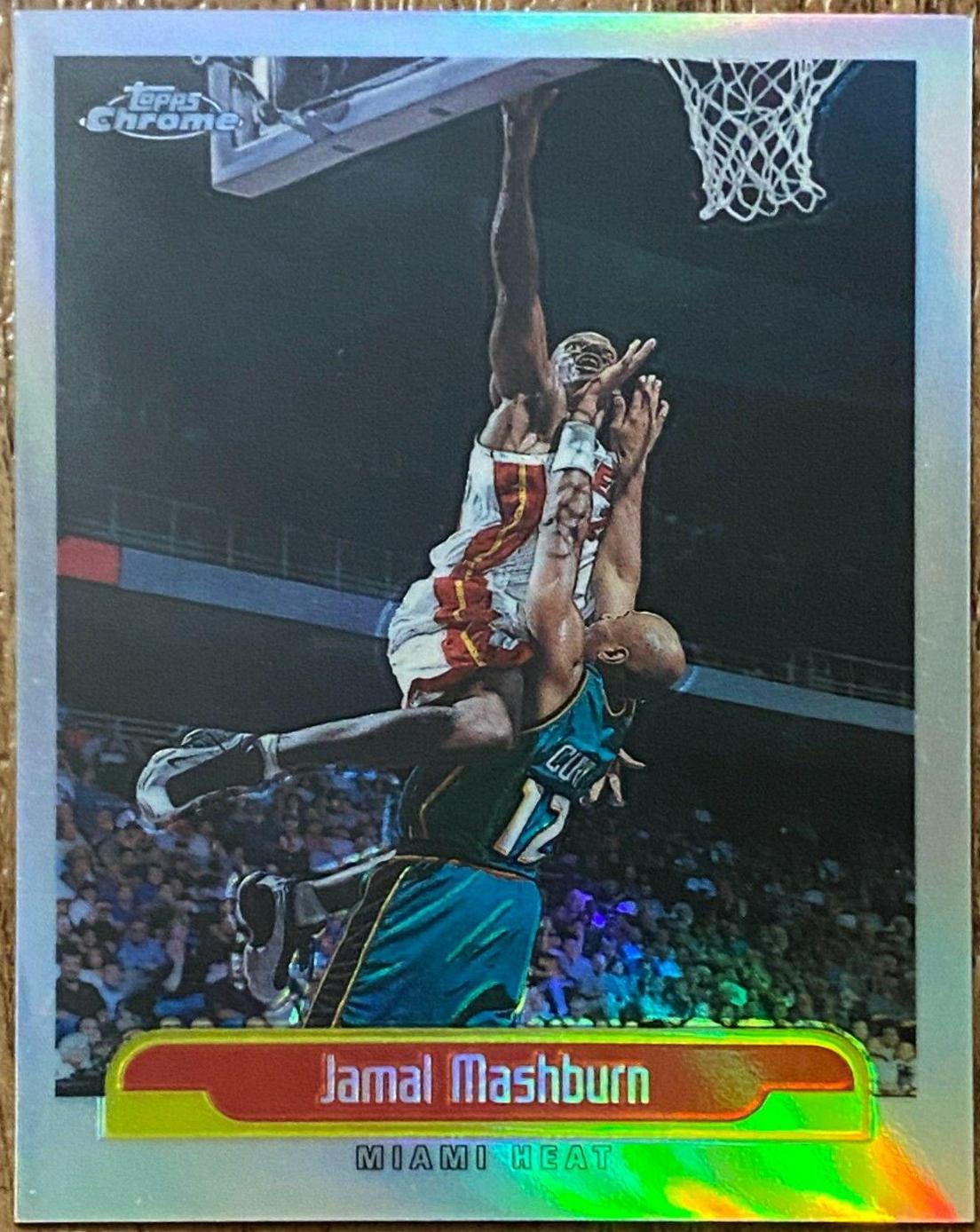 Jamal Mashburn #141 Basketball Cards 1999 Topps Chrome