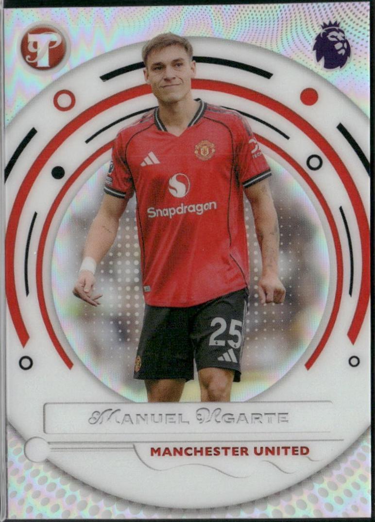 Manuel Ugarte #136 2025 Topps Pristine Premier League