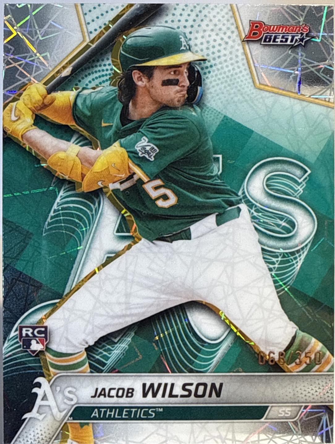 Jacob Wilson [Lazer Refractor] #31 Prices | 2025 Bowman's Best ...