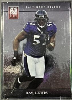 Ray Lewis #8 Football Cards 2012 Panini Elite