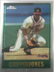 Chipper Jones [Refractor] #97 Baseball Cards 1997 Topps Chrome Prices