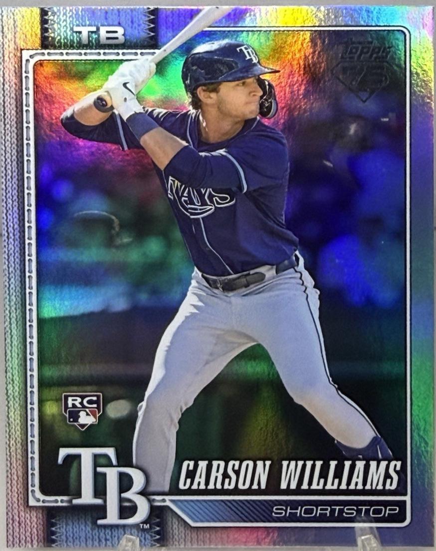 Carson Williams [Holo] #25 Prices | 2026 Topps | Baseball Cards