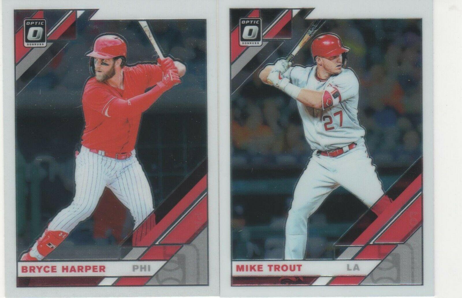 Bryce Harper #183 2019 Panini Donruss Optic Baseball