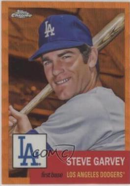 Steve Garvey [Orange Wave Refractor] #339