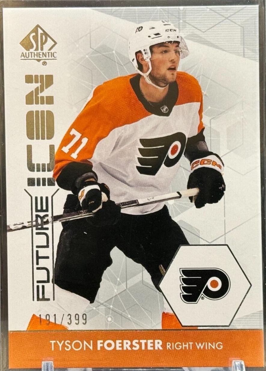 Tyson Foerster #FI-5 Hockey Cards 2023 SP Authentic Future Icon