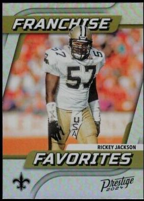 Rickey Jackson #13 Football Cards 2024 Panini Prestige Franchise Favorites