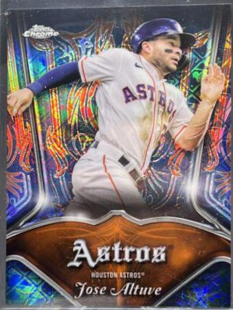 Jose Altuve [Orange Pearl Speckle] #P-3
