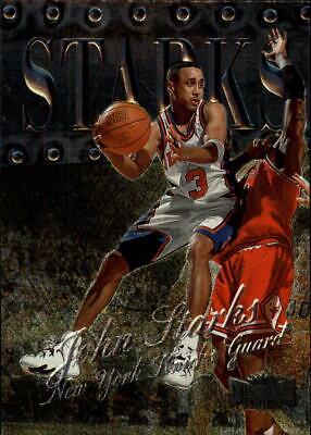 John Starks #4 Basketball Cards 1998 Metal Universe