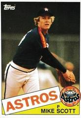Mike Scott #17 Baseball Cards 1985 Topps Prices