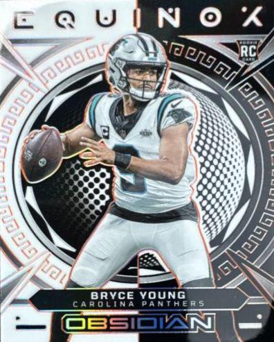 Bryce Young #4 Football Cards 2023 Panini Obsidian Equinox