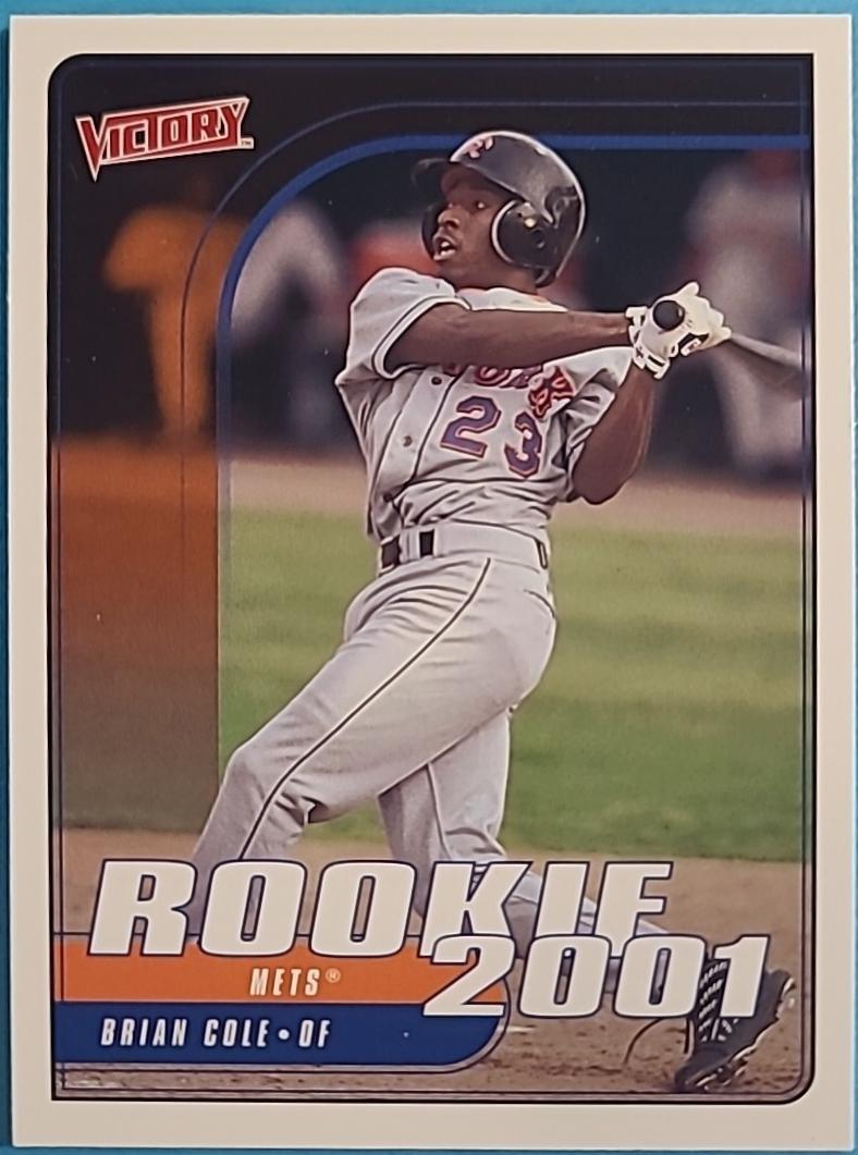 Brian Cole #571 2001 Upper Deck Victory Baseball