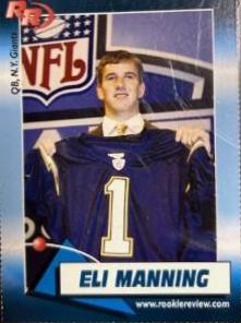 Eli Manning #93 Basketball Cards 2004 Upper Deck All-Star Lineup Rookie Review