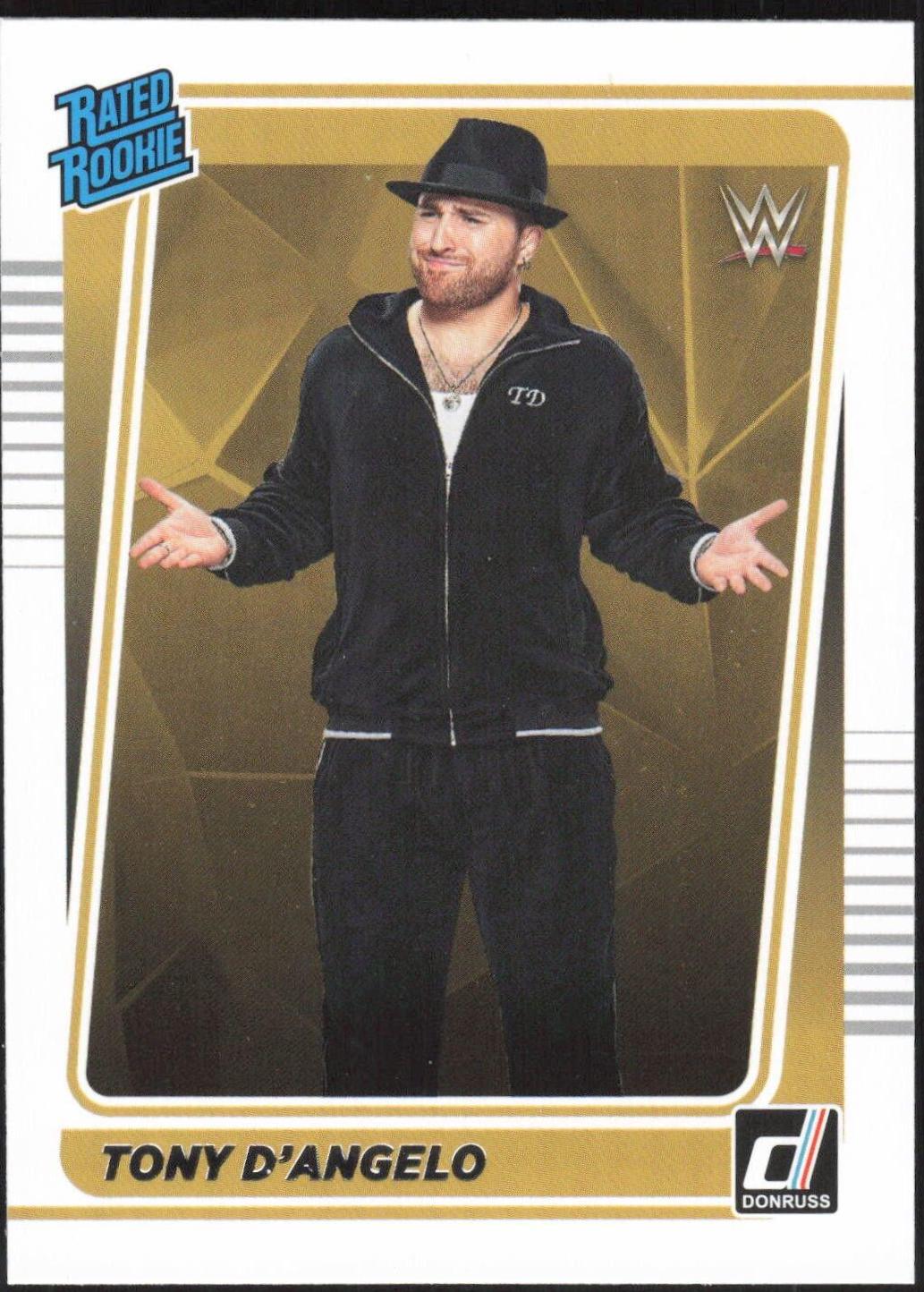 Tony D'Angelo #117 Wrestling Cards 2022 Panini Chronicles WWE