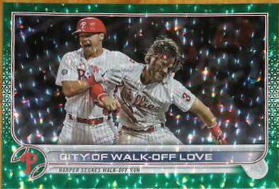 City Of Walk-Off Love [Green Foilboard] #321