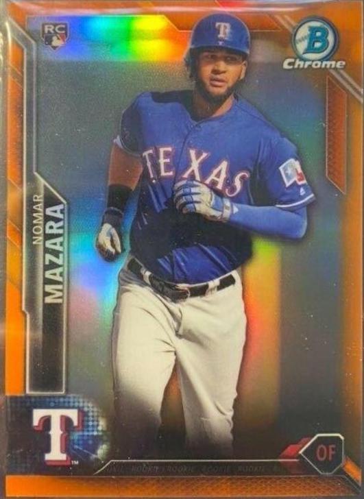 Nomar Mazara [Orange Refractor] #10