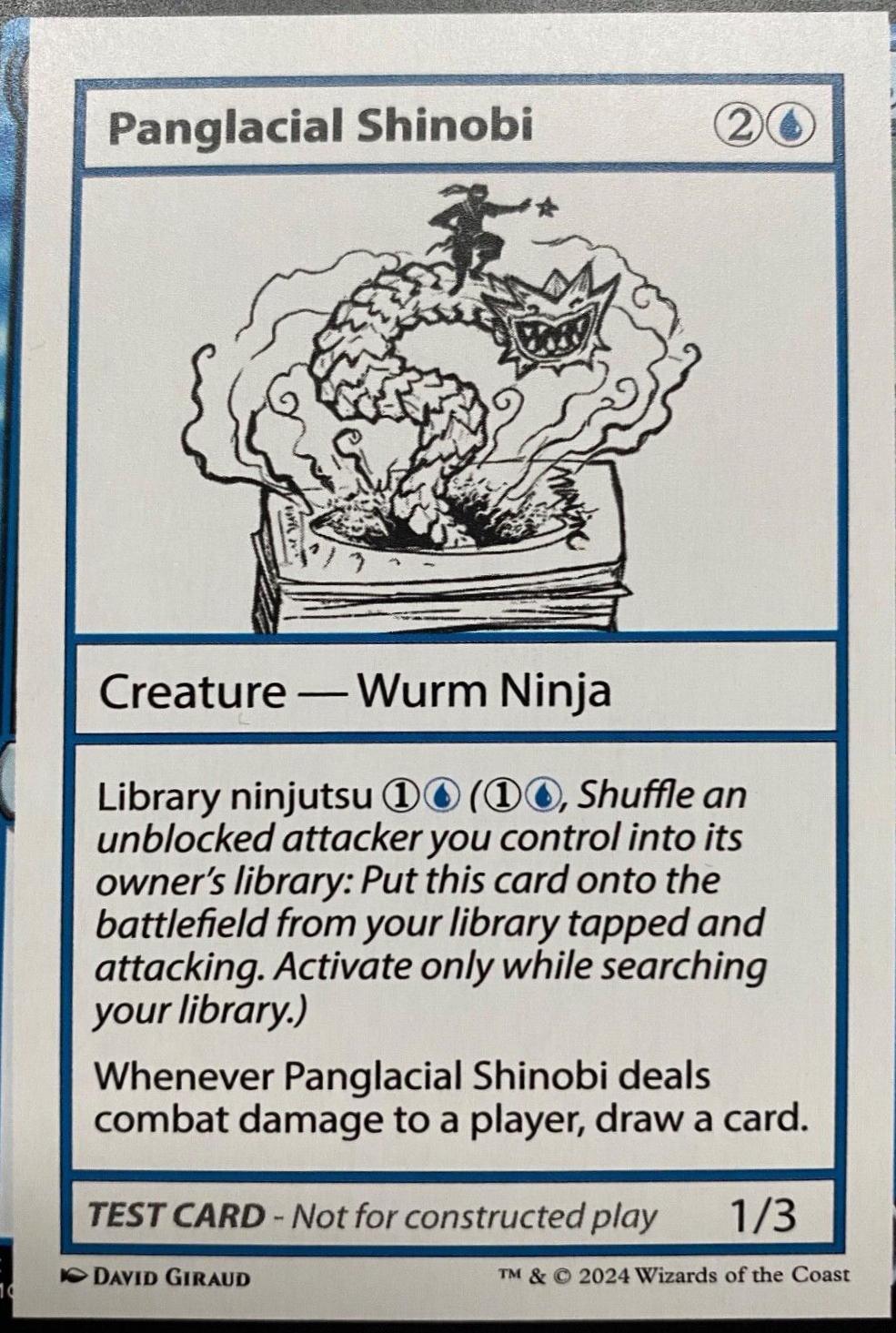 Panglacial Shinobi #298 Magic Mystery Booster 2