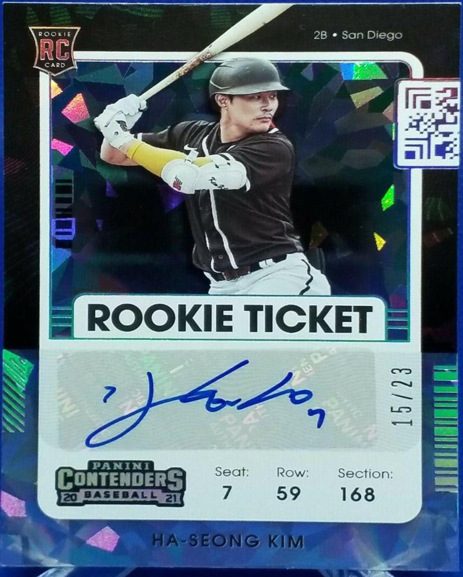 Ha Seong Kim #161 2021 Panini Contenders Baseball