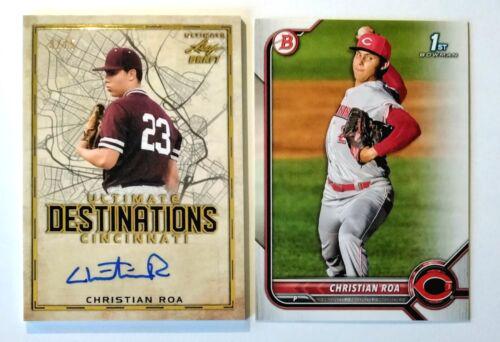 Christian Roa #UD-CR1 Baseball Cards 2020 Leaf Ultimate Destinations