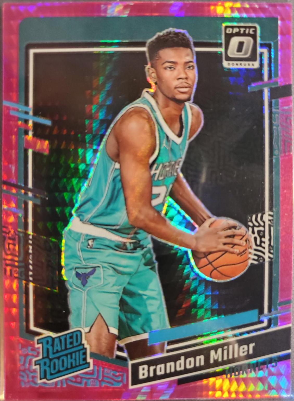 Brandon Miller [Hyper Pink] #219 Prices [Rookie] | 2023 Panini