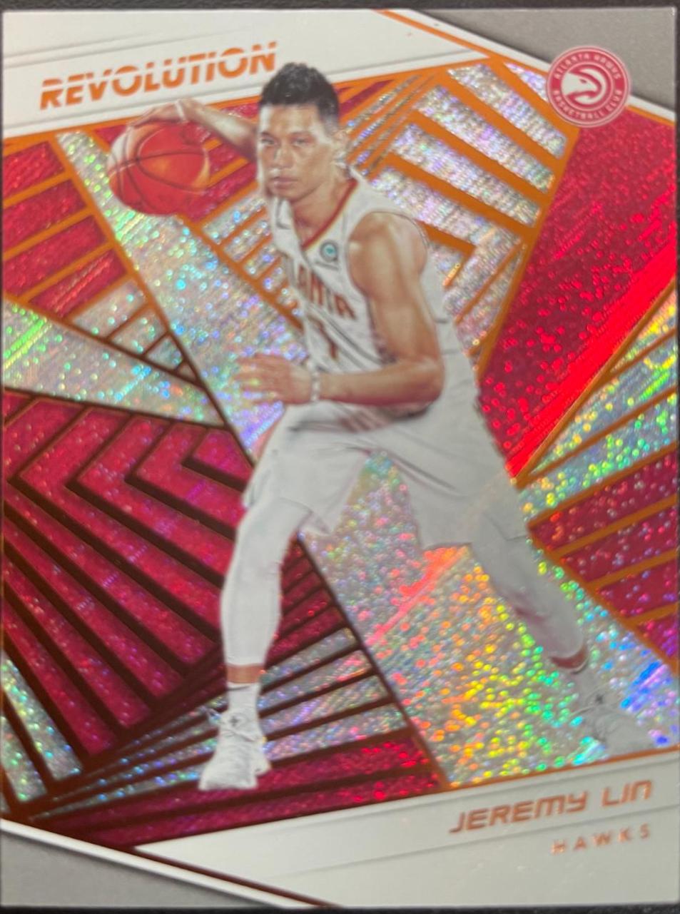 Jeremy Lin #2 Basketball Cards 2018 Panini Revolution