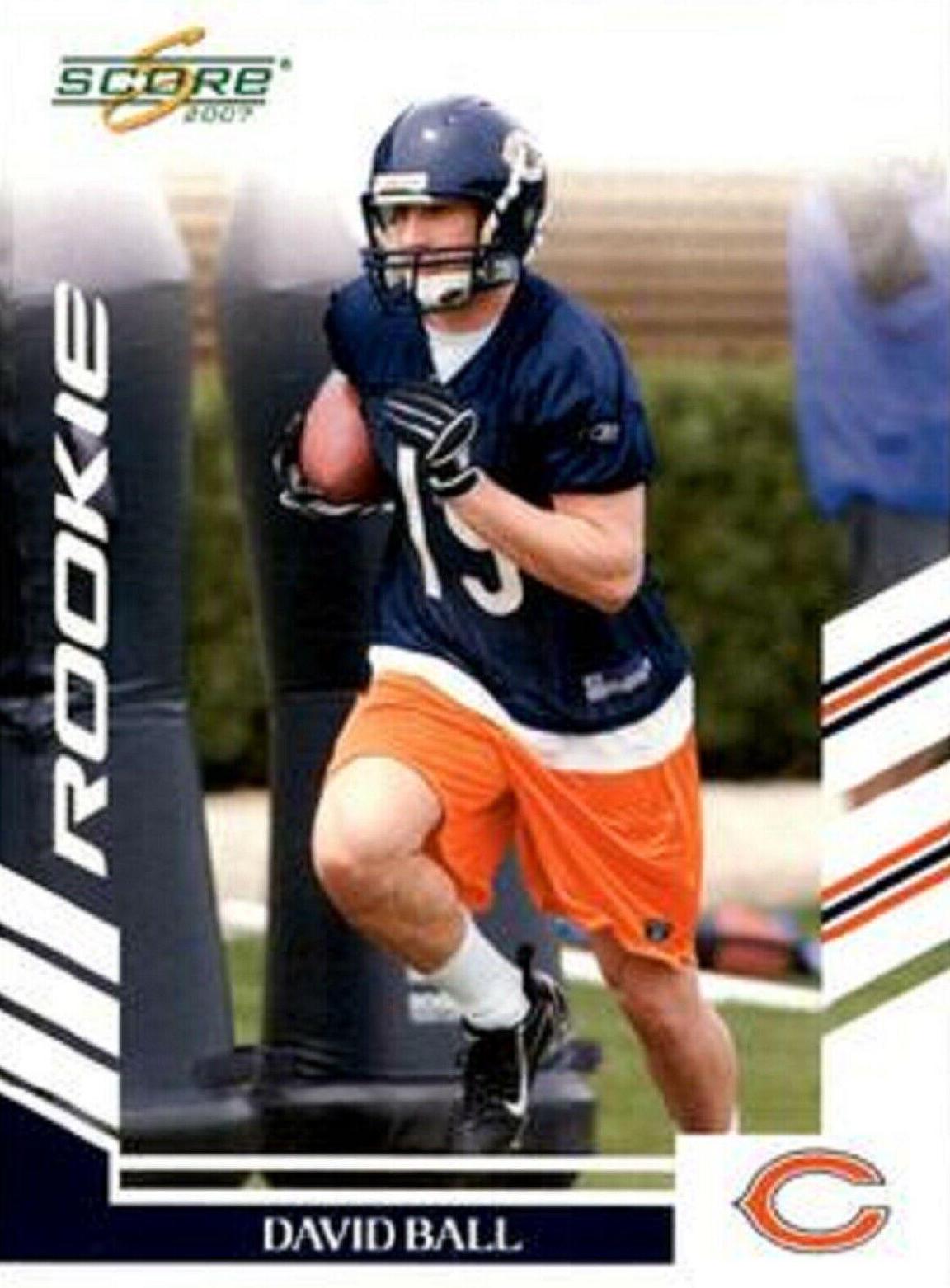David Ball #380 Football Cards 2007 Panini Score