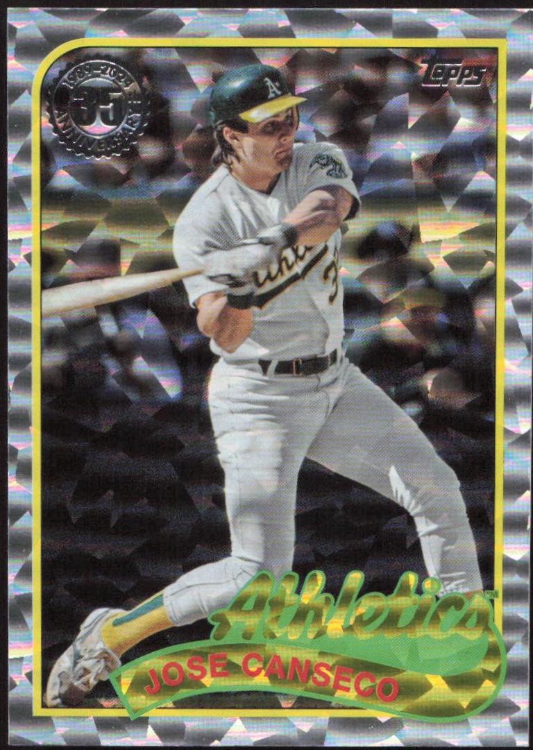Jose Canseco #89B-3 2024 Topps 1989 35th Anniversary Series One Baseball