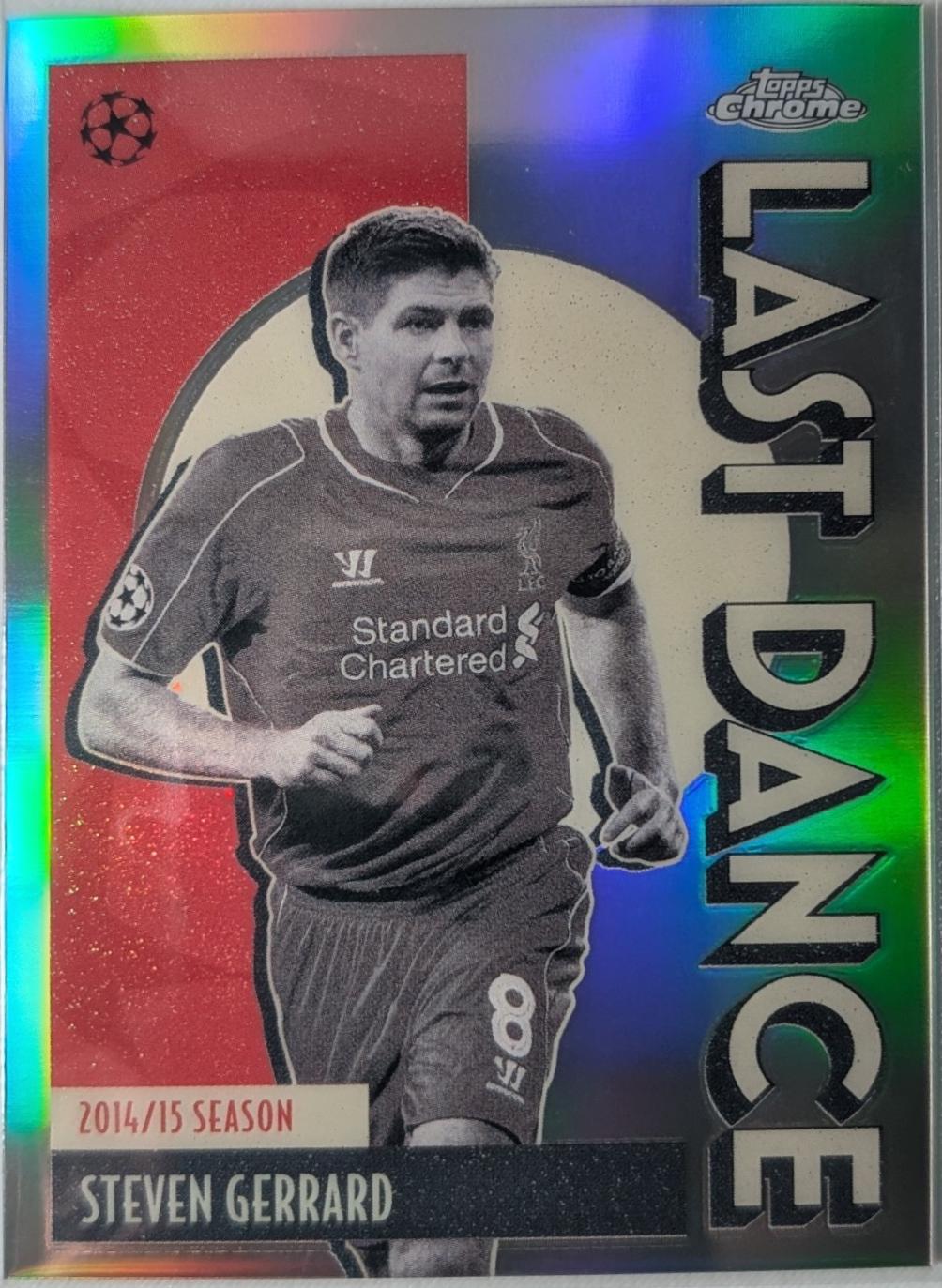 Steven Gerrard #LD-6 Prices | 2025 Topps Chrome UEFA Last Dance