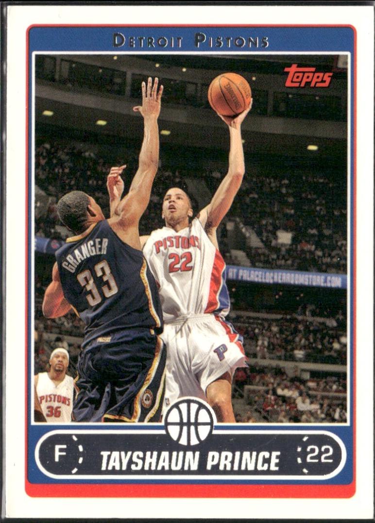 Tayshaun Prince #189 2006-07 Topps Basketball