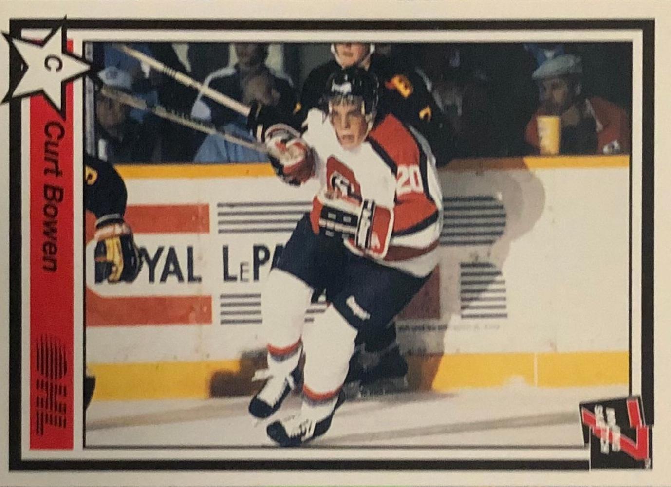 Curt Bowen #78 1991 7th Inning Sketch Ohl Hockey