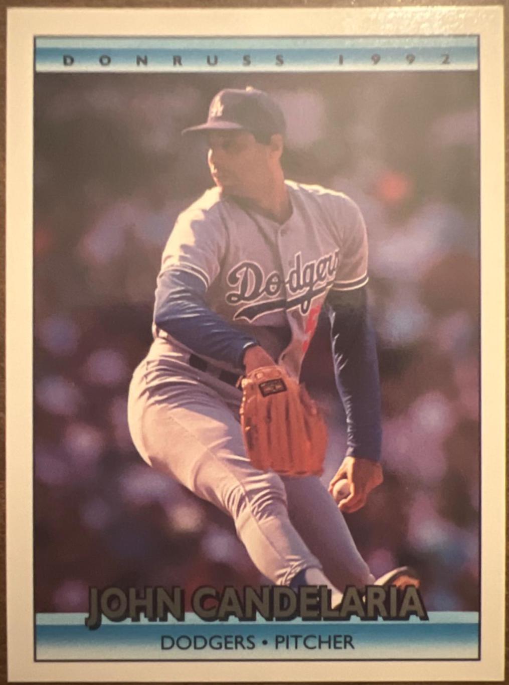 John Candelaria #125 Baseball Cards 1992 Donruss