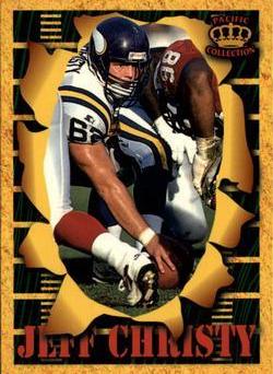 Jeff Christy #SM96 1996 Pacific Invincible Smash Mouth Football