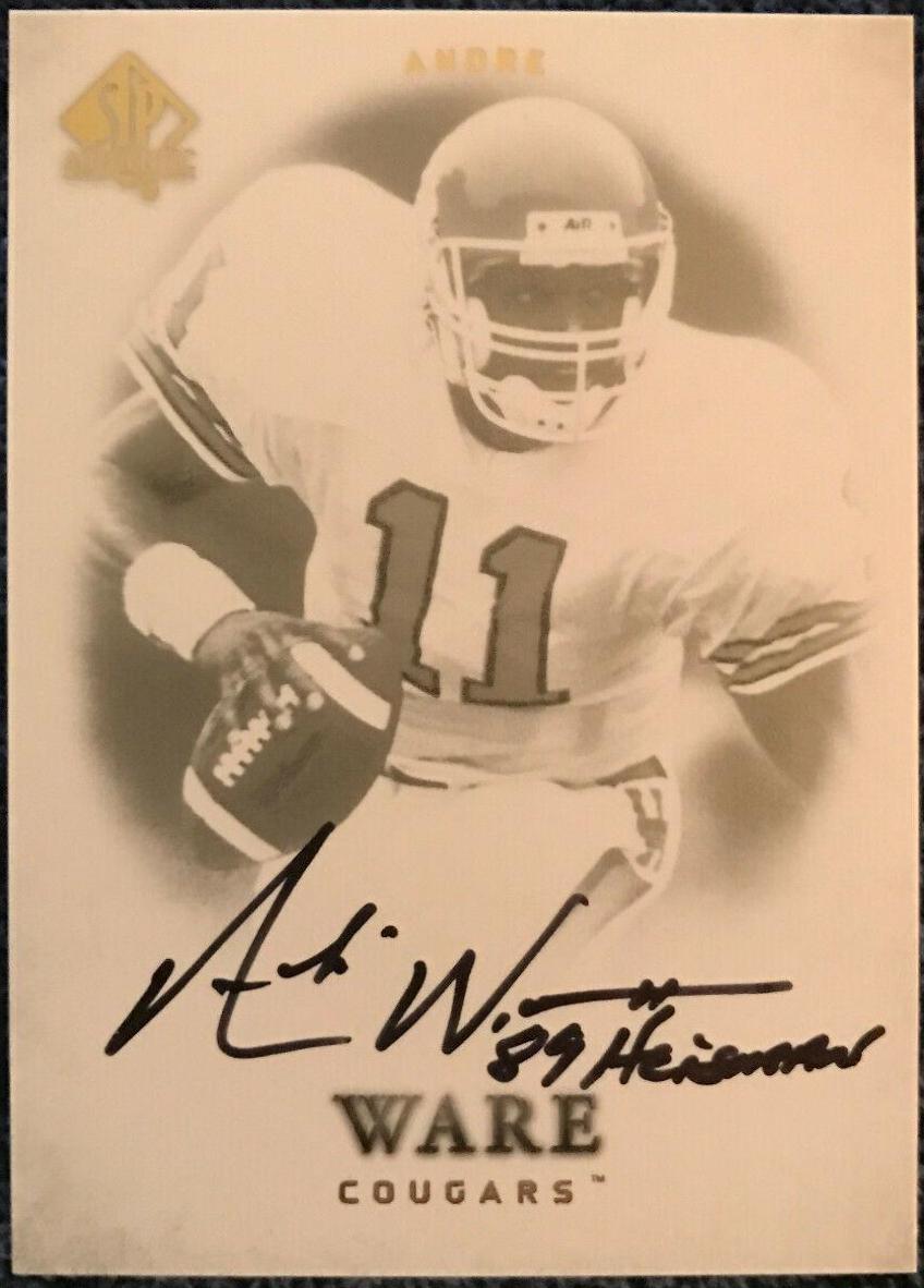 Andre Ware [Autograph] #133